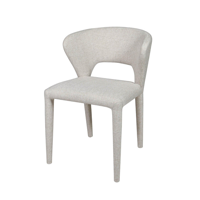 LH Home Dakota Dining Chair - Vanilla Tweed