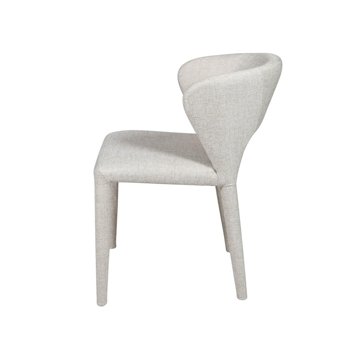 LH Home Dakota Dining Chair - Vanilla Tweed