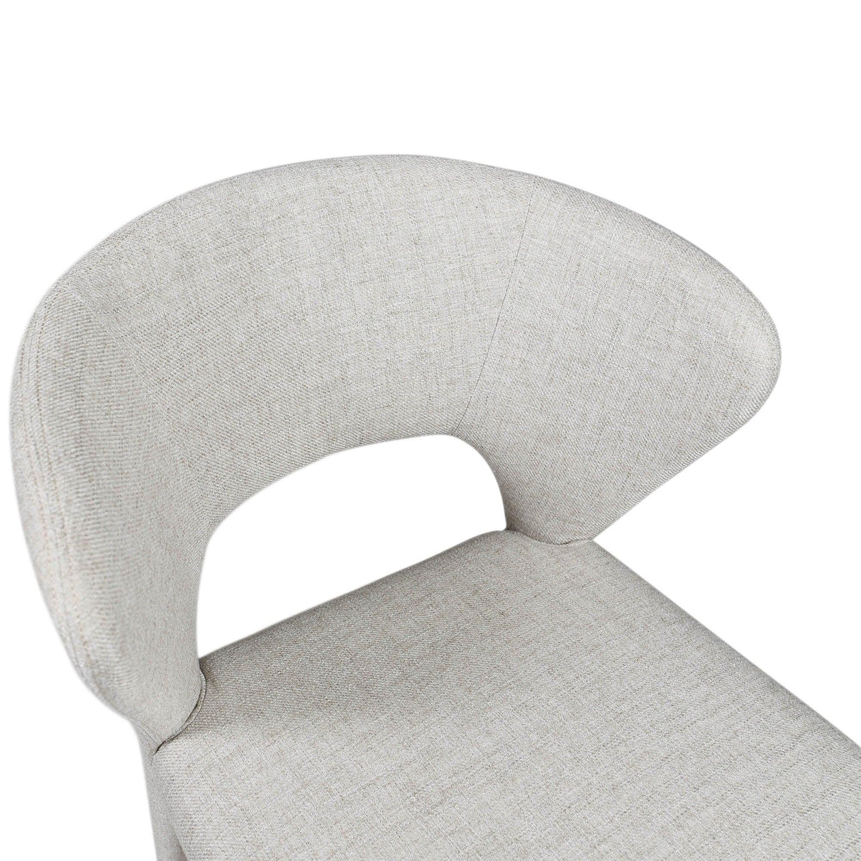 LH Home Dakota Dining Chair - Vanilla Tweed