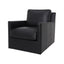 LH Home Europa Swivel Glider - Black