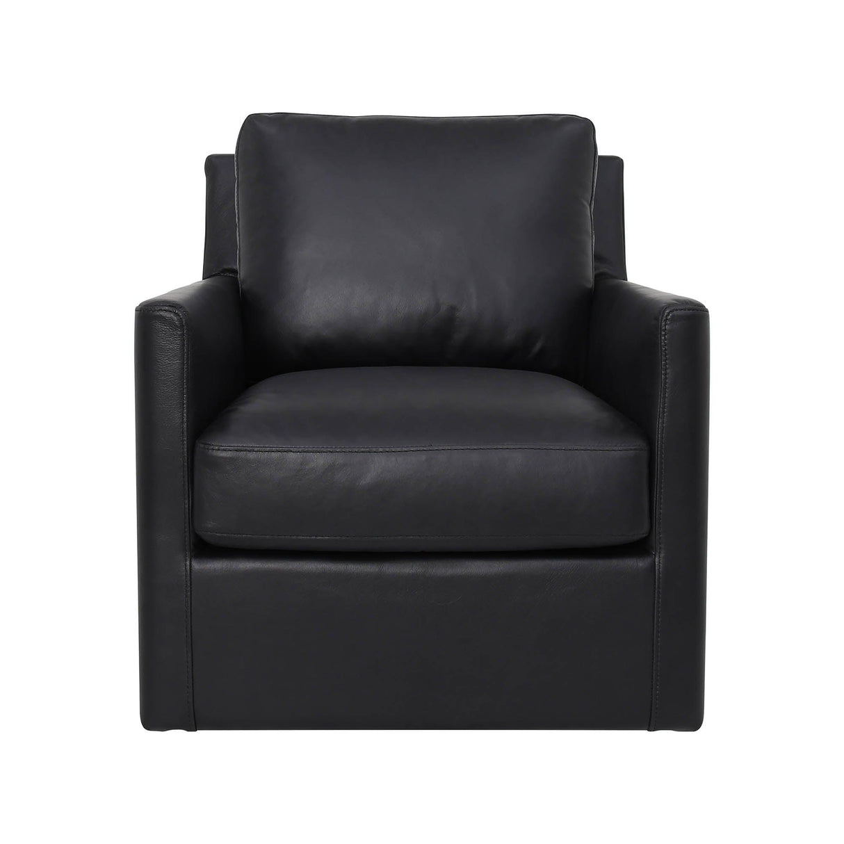 LH Home Europa Swivel Glider - Black
