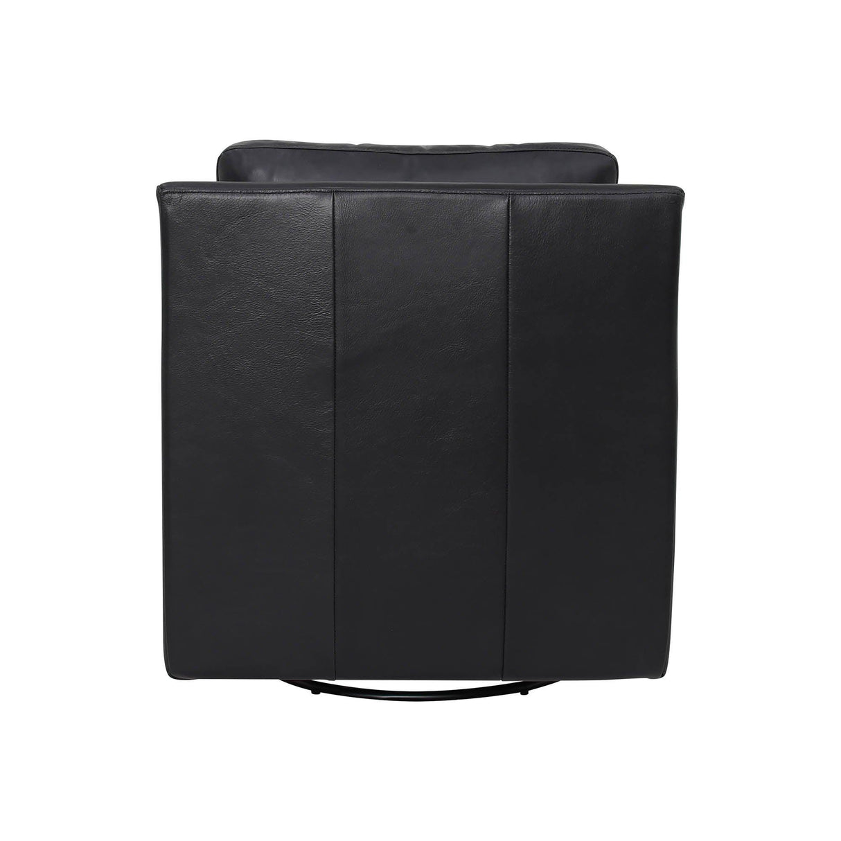 LH Home Europa Swivel Glider - Black