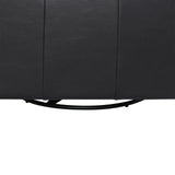 LH Home Europa Swivel Glider - Black