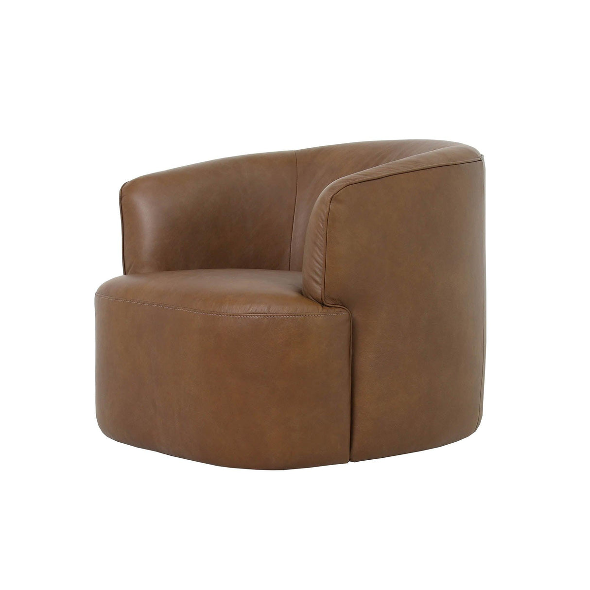 LH Home Fireside Swivel Club Chair - Antique Sienna