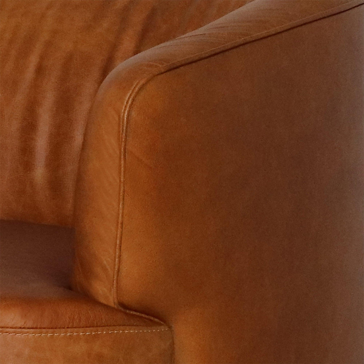 LH Home Fireside Swivel Club Chair - Saddle
