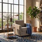 LH Home Baltimo Club Chair - Boucle Greige (VT)