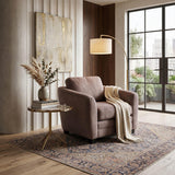 LH Home Baltimo Club Chair - Ash Brown (VT)