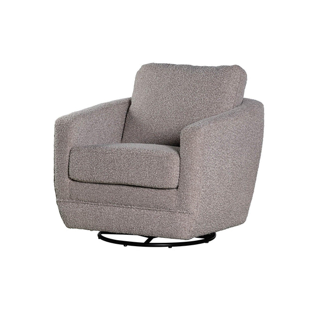 LH Home Baltimo Swivel Glider - Boucle Greige (VT)