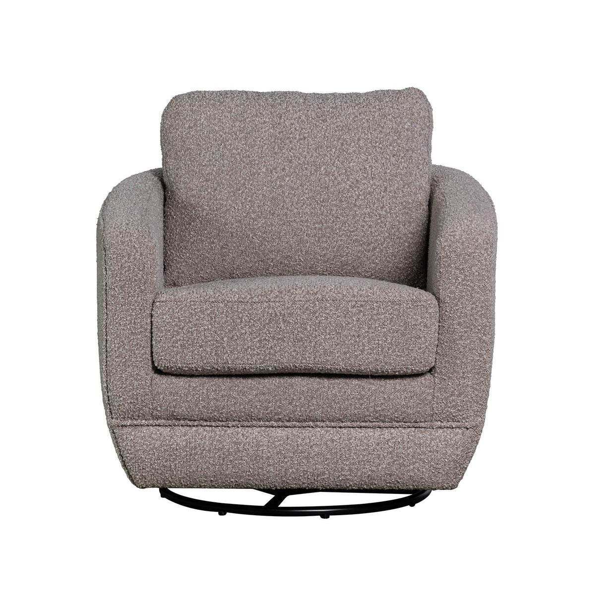 LH Home Baltimo Swivel Glider - Boucle Greige (VT)