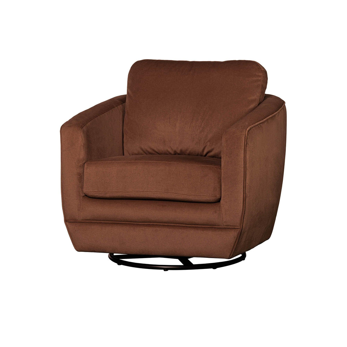 LH Home Baltimo Swivel Glider - Ginger Rust (VT)