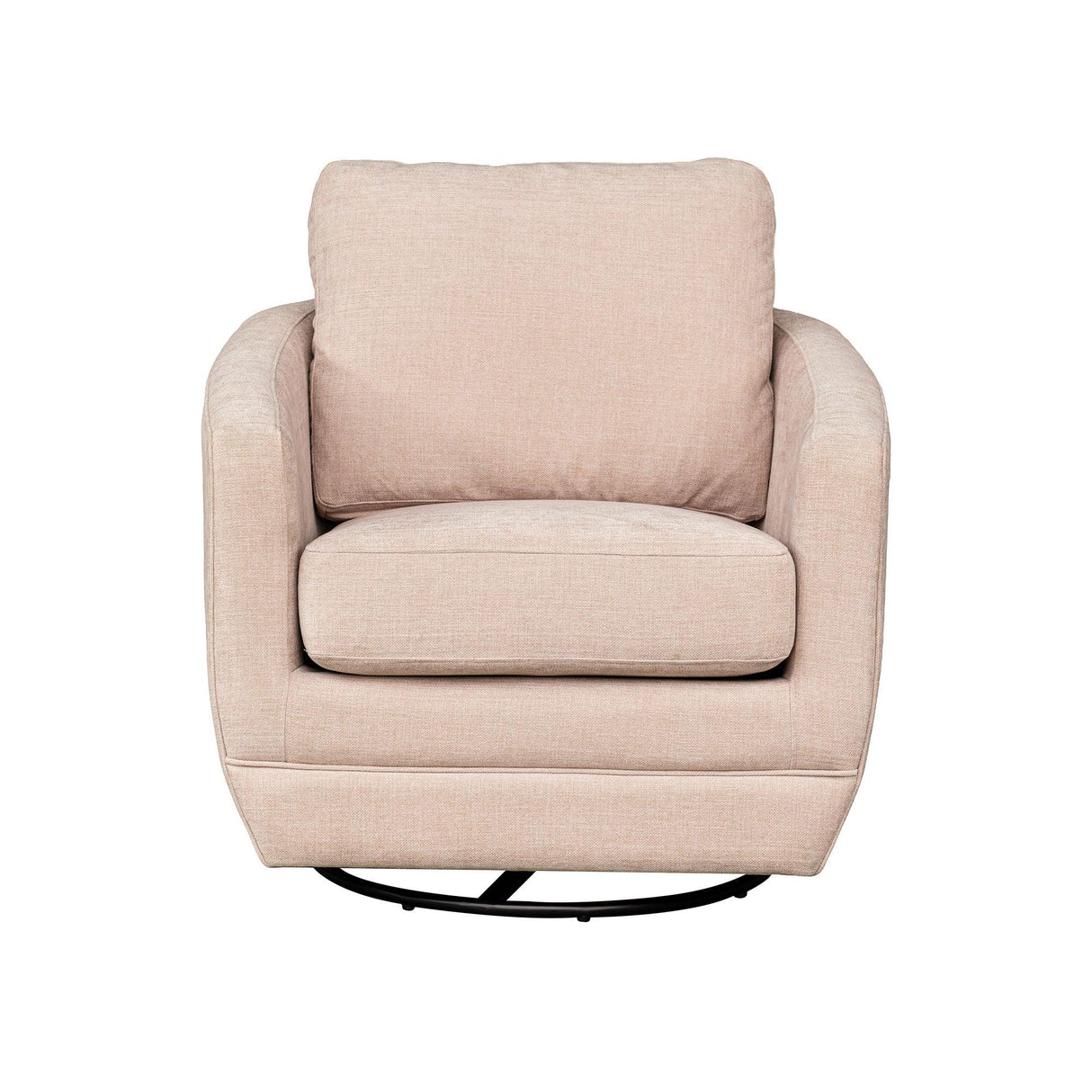 LH Home Baltimo Swivel Glider - Pale Rose (VT)