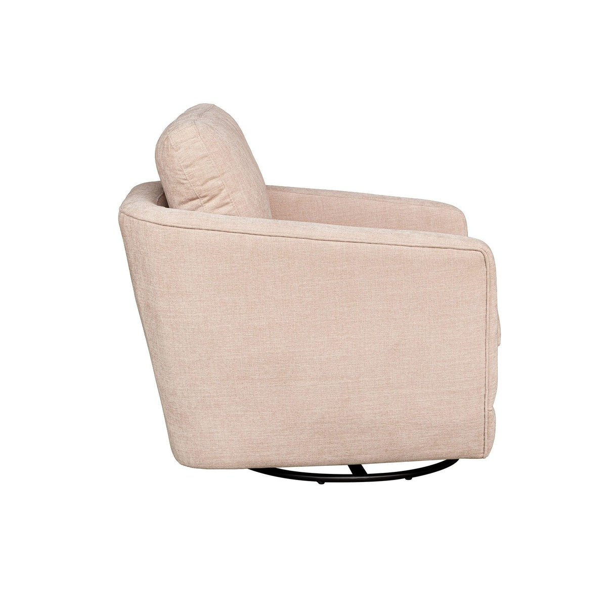 LH Home Baltimo Swivel Glider - Pale Rose (VT)