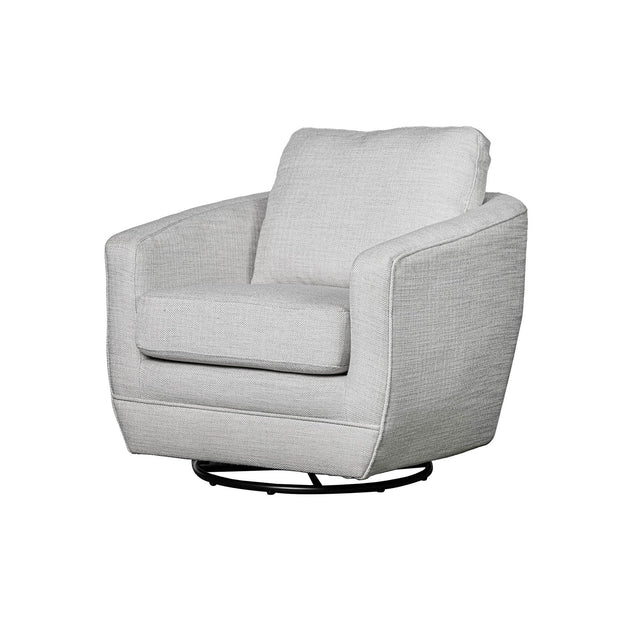 LH Home Baltimo Swivel Glider - Woven Alabaster (VT)