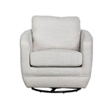 LH Home Baltimo Swivel Glider - Woven Alabaster (VT)