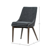 LH Home Fritz Side Dining Chair - Slate