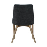 LH Home Fritz Side Dining Chair - Slate w/ Natural Leg