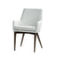 LH Home Fritz Arm Dining Chair - Ivory