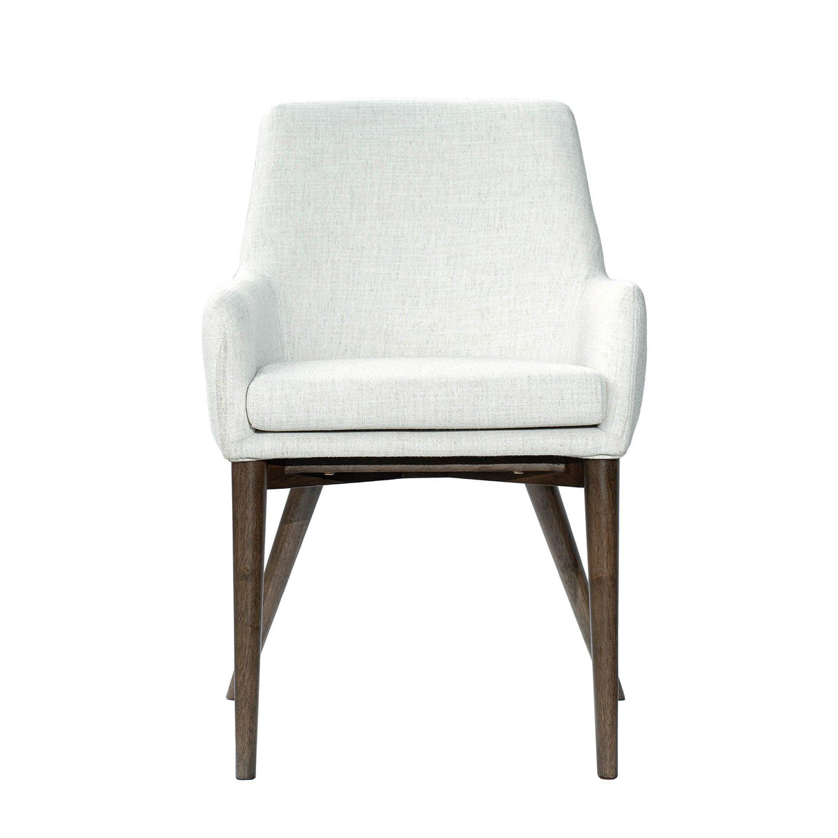 LH Home Fritz Arm Dining Chair - Ivory