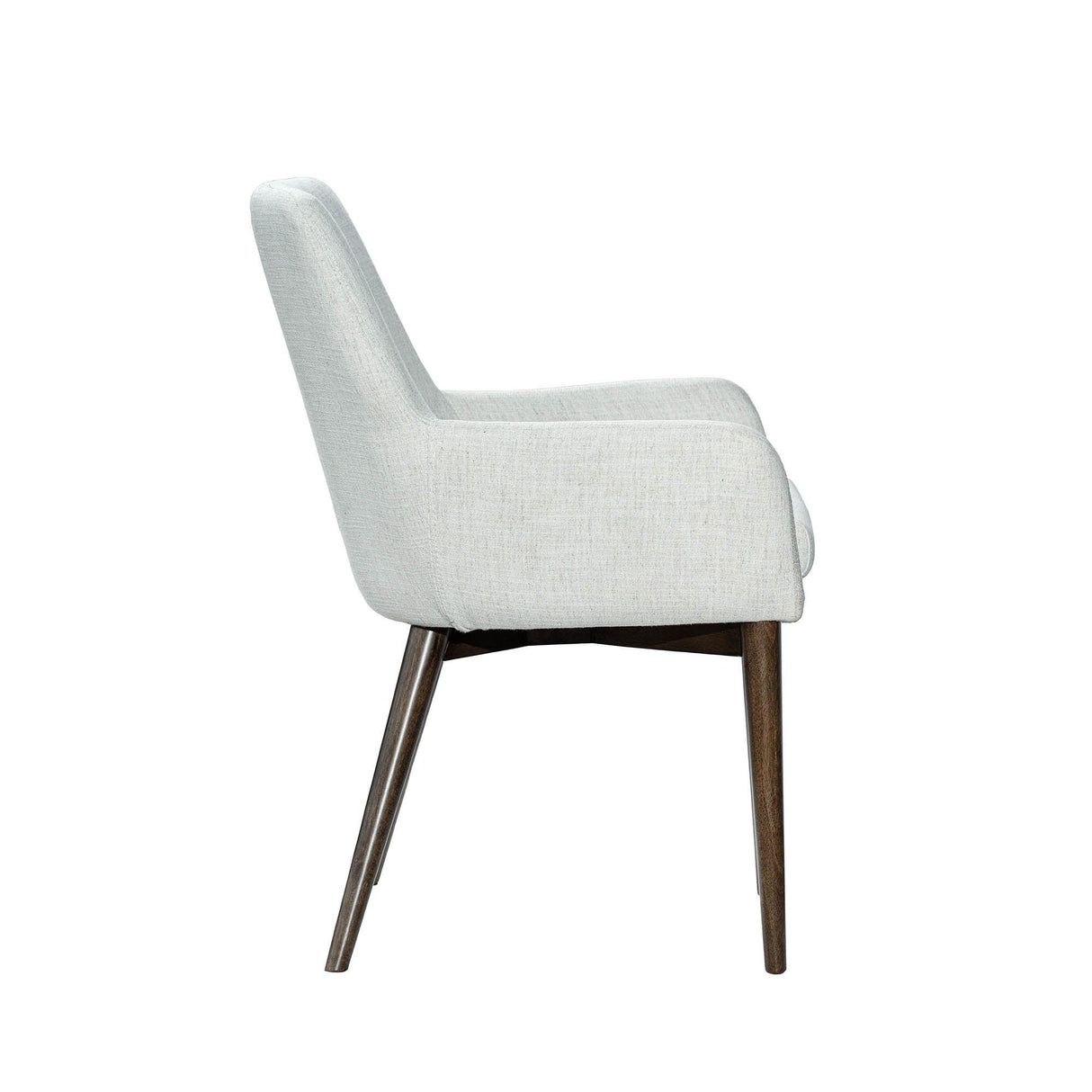 LH Home Fritz Arm Dining Chair - Ivory