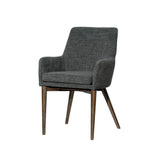 LH Home Fritz Arm Dining Chair - Slate
