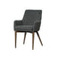 LH Home Fritz Arm Dining Chair - Slate