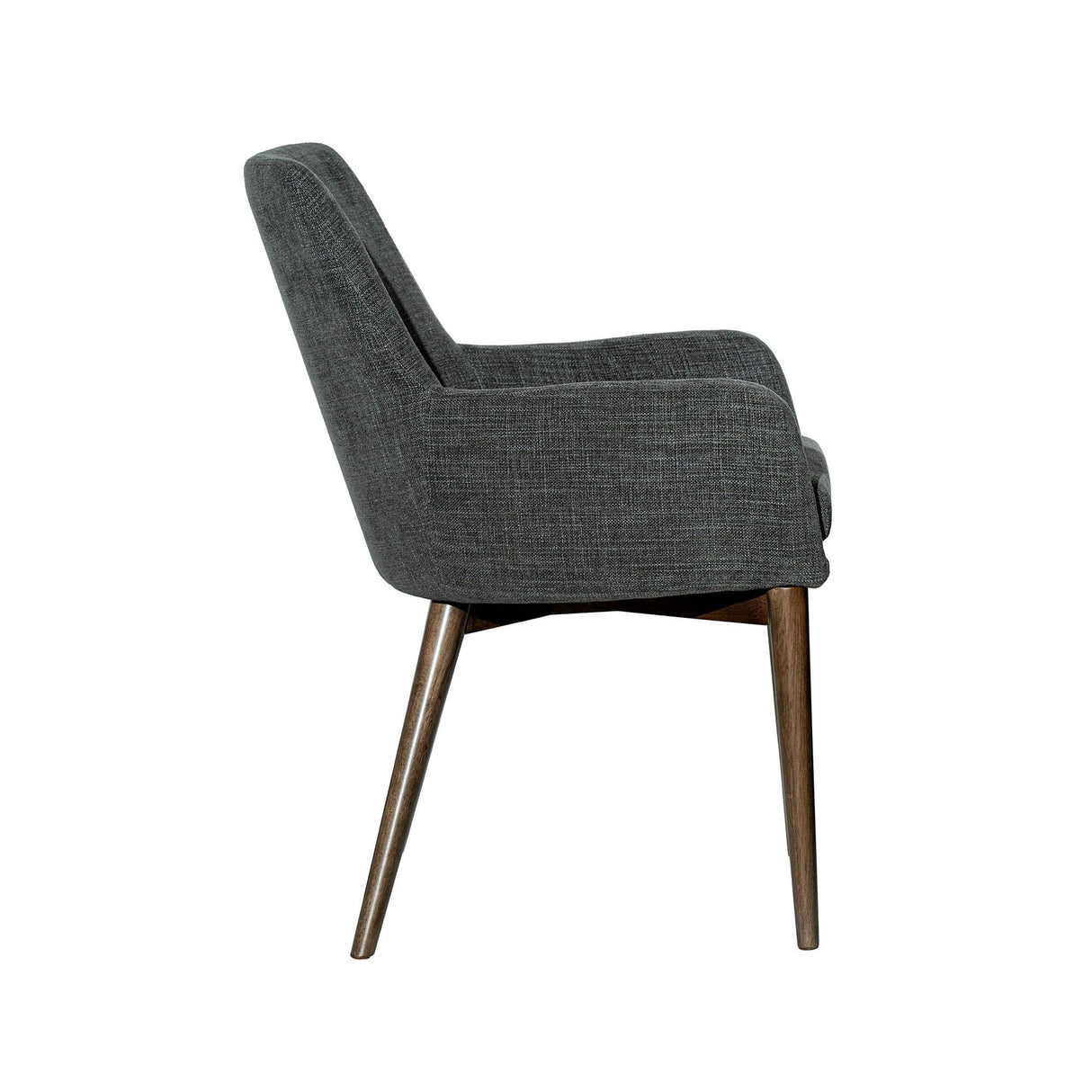 LH Home Fritz Arm Dining Chair - Slate