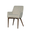 LH Home Fritz Arm Dining Chair - Taupe
