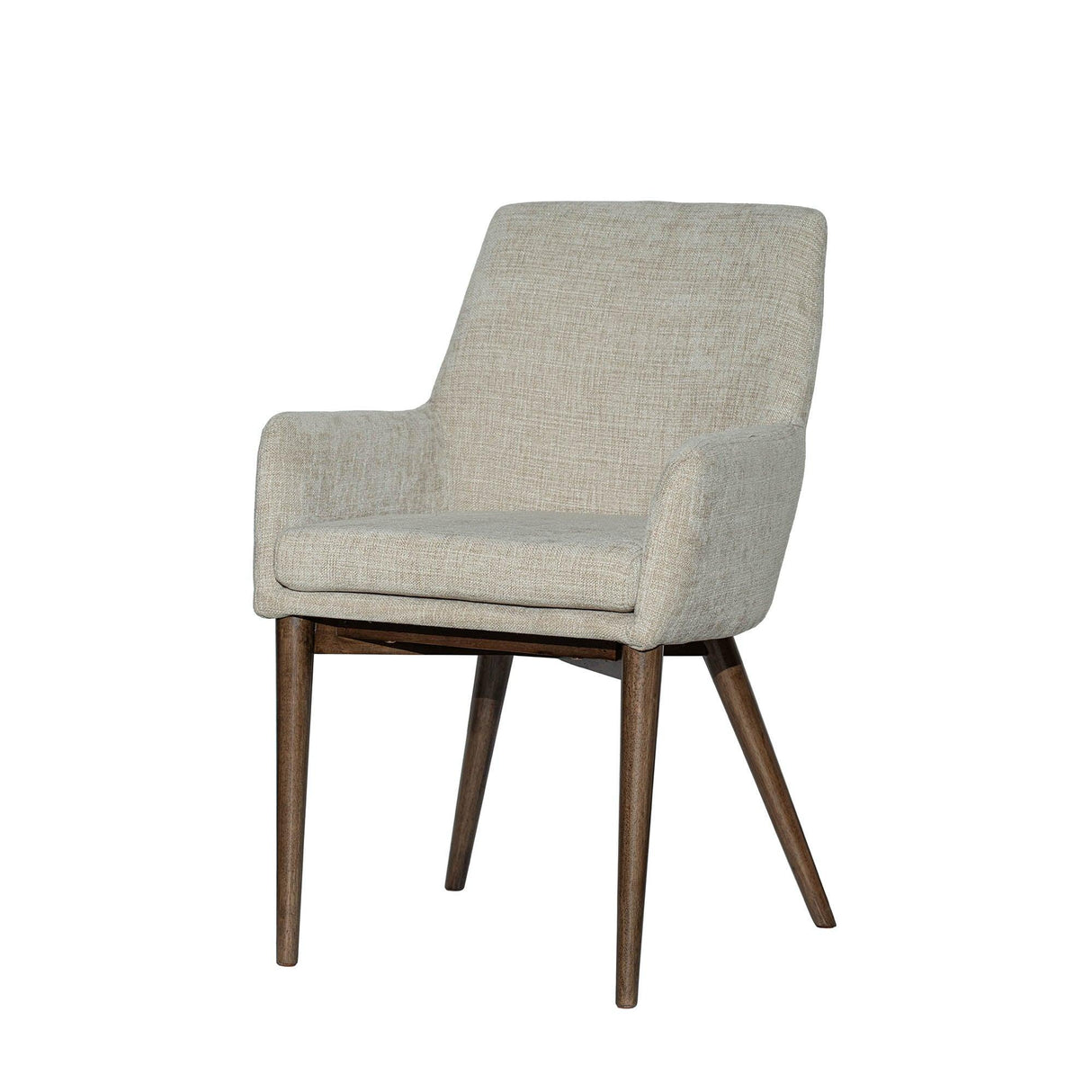 LH Home Fritz Arm Dining Chair - Taupe