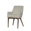 LH Home Fritz Arm Dining Chair - Taupe
