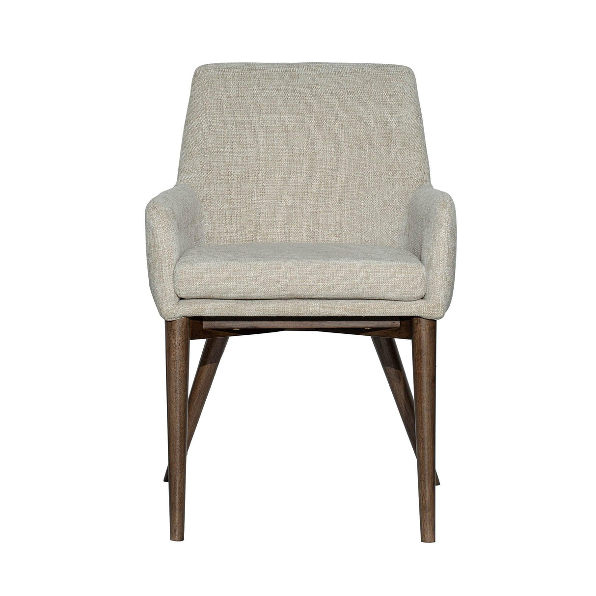 LH Home Fritz Arm Dining Chair - Taupe