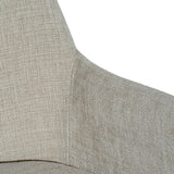 LH Home Fritz Arm Dining Chair - Taupe