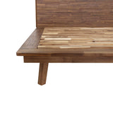 LH Home Gia King Bed - Warm Pecan