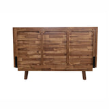 LH Home Gia King Bed - Warm Pecan