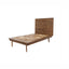 LH Home Gia Single Bed - Warm Pecan