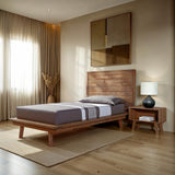 LH Home Gia Single Bed - Warm Pecan