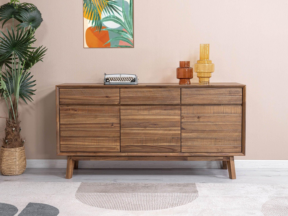 LH Home Gia Sideboard - Warm Pecan
