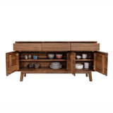 LH Home Gia Sideboard - Warm Pecan