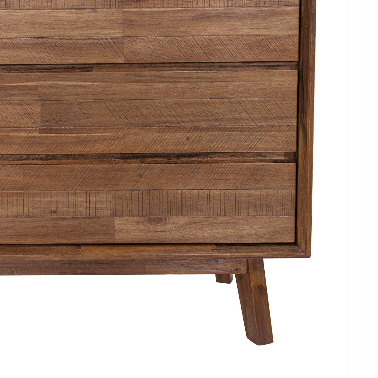LH Home Gia 5 Drawer Chest - Warm Pecan