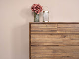 LH Home Gia 5 Drawer Chest - Warm Pecan