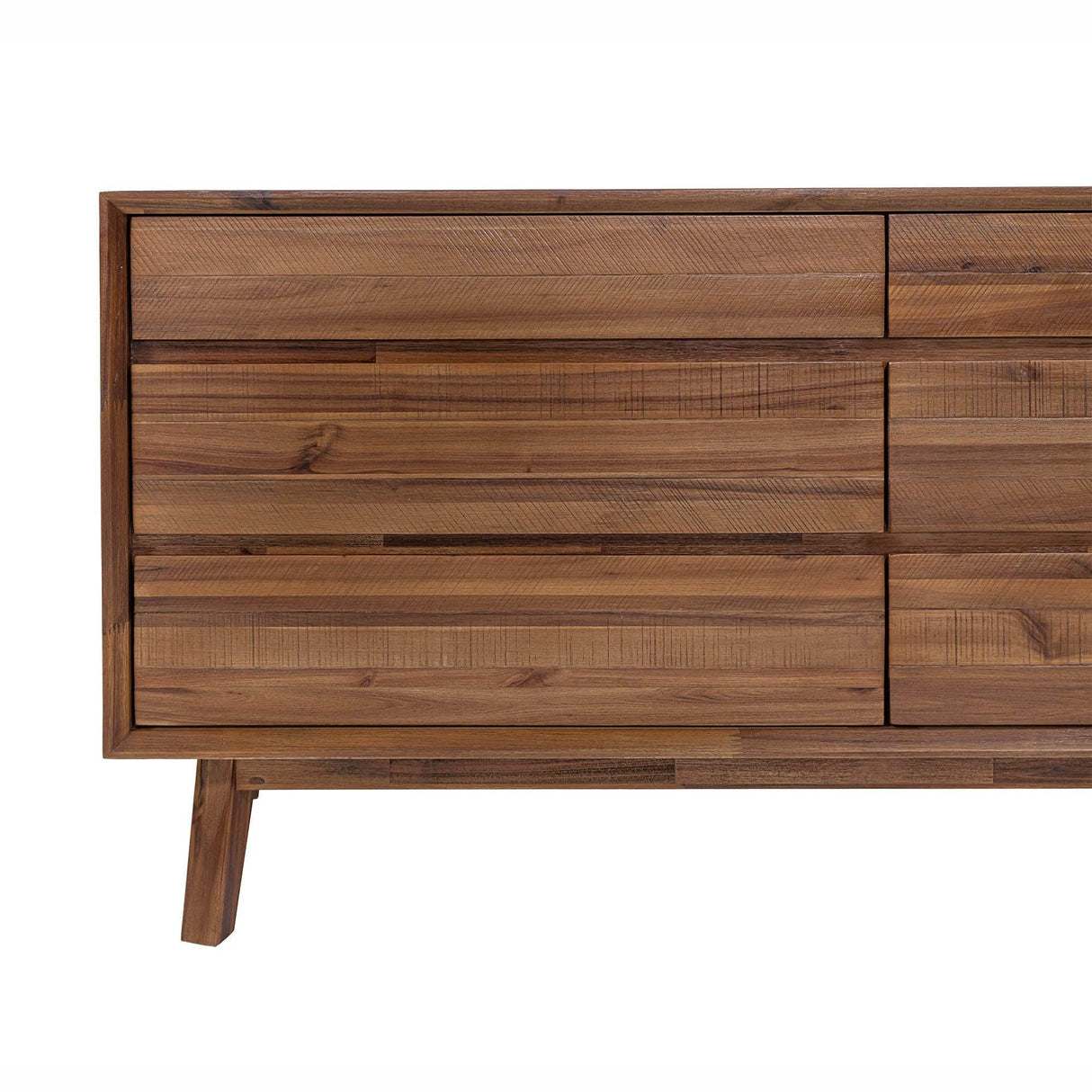 LH Home Gia 6 Drawer Dresser - Warm Pecan