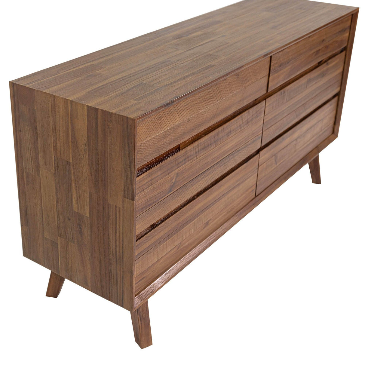 LH Home Gia 6 Drawer Dresser - Warm Pecan