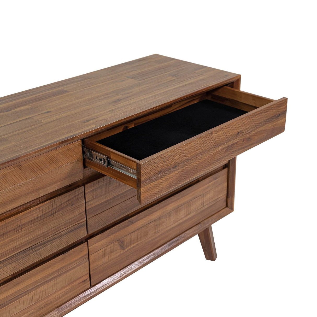 LH Home Gia 6 Drawer Dresser - Warm Pecan