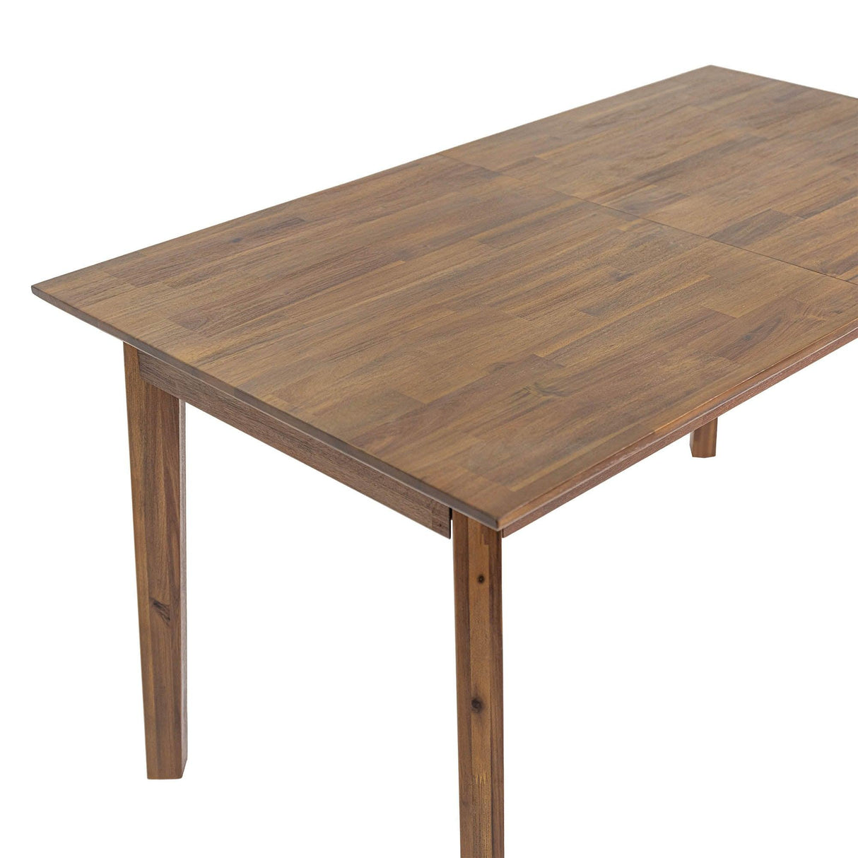 LH Home Gia Small Extension Dining Table w/ Butterfly System 55/71 - Warm Pecan