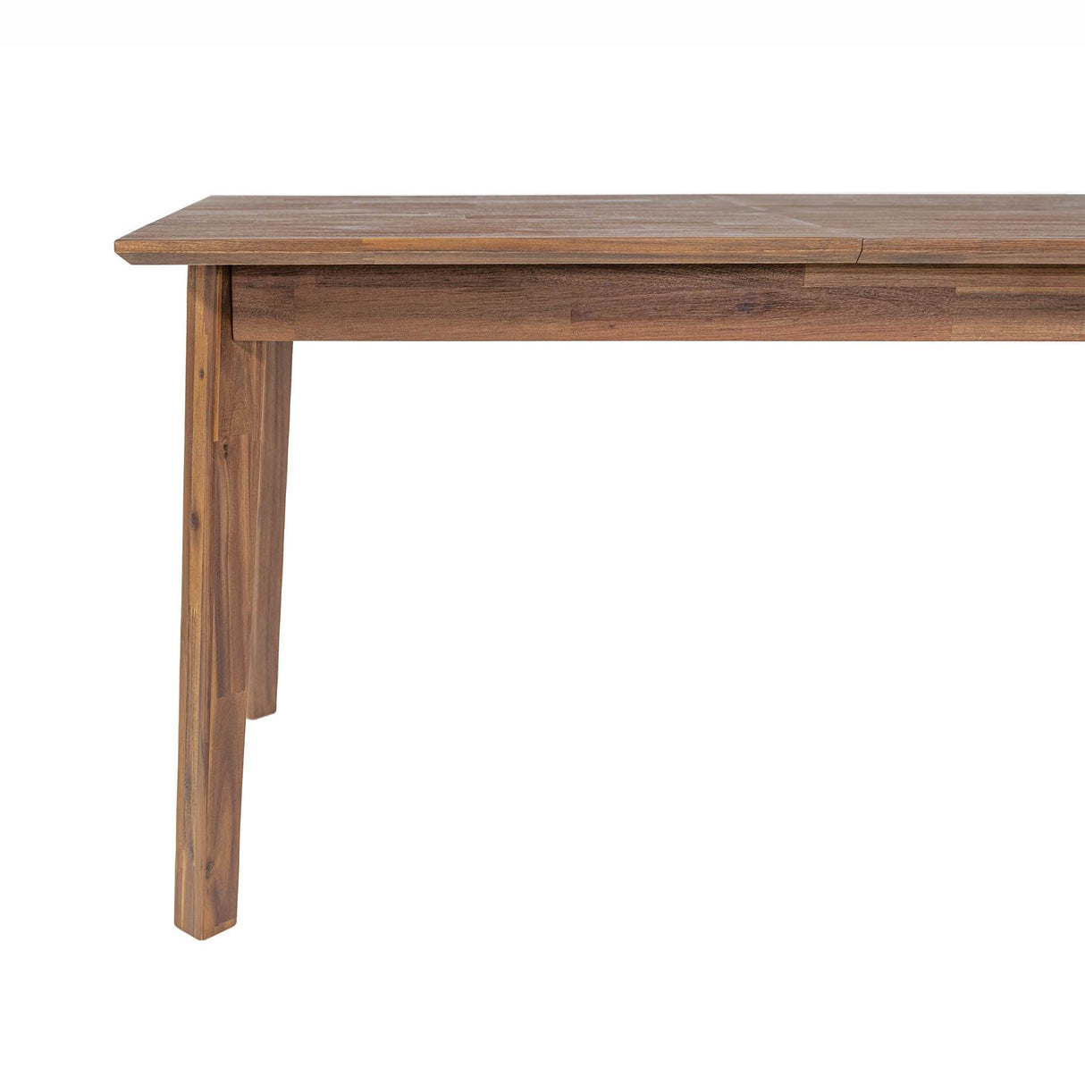 LH Home Gia Small Extension Dining Table w/ Butterfly System 55/71 - Warm Pecan