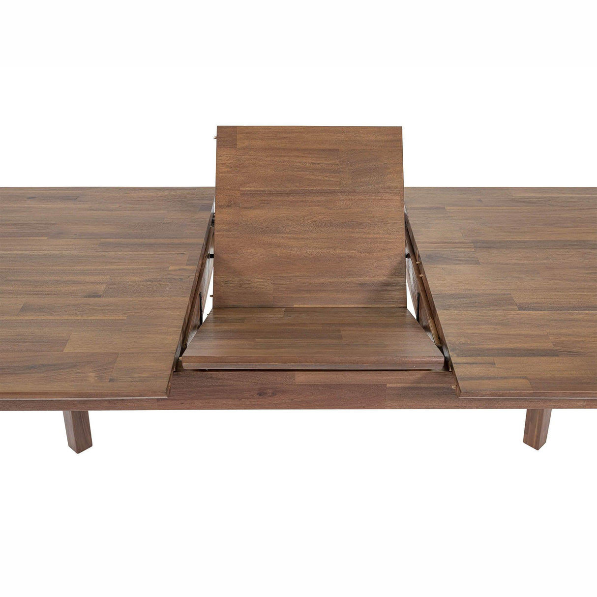 LH Home Gia Small Extension Dining Table w/ Butterfly System 55/71 - Warm Pecan