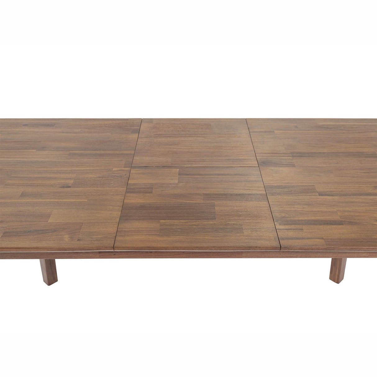 LH Home Gia Small Extension Dining Table w/ Butterfly System 55/71 - Warm Pecan