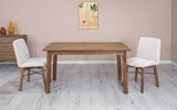 LH Home Gia Small Extension Dining Table w/ Butterfly System 55/71 - Warm Pecan
