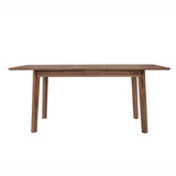 LH Home Gia Small Extension Dining Table w/ Butterfly System 55/71 - Warm Pecan