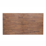 LH Home Gia Extension Dining Table 71/102" - Warm Pecan