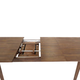 LH Home Gia Extension Dining Table 71/102" - Warm Pecan